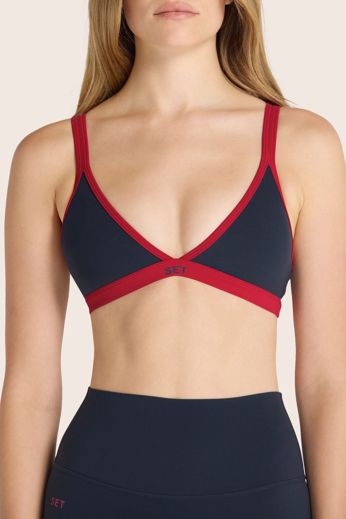 AIRLUXE™ BREATHE TRIANGLE BRA - ANCHOR