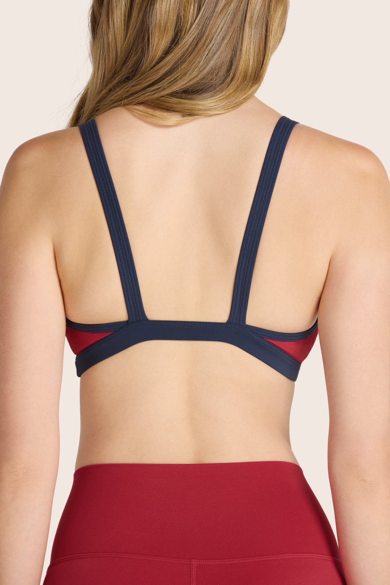 AIRLUXE™ BREATHE TRIANGLE BRA - LADYBUG