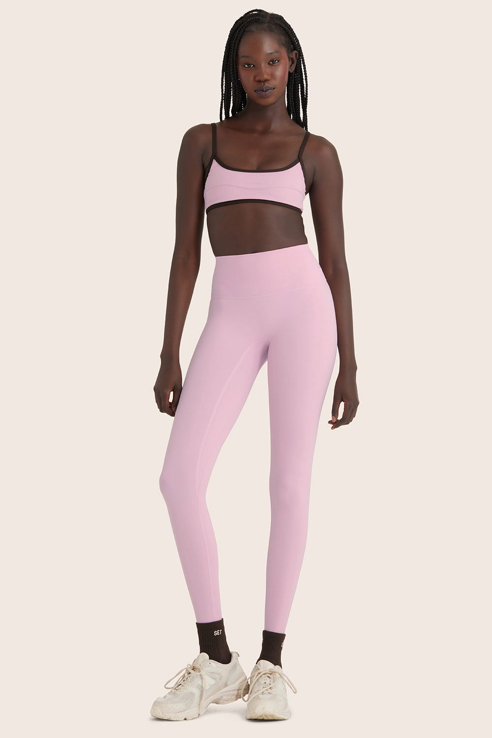 SPORTBODY® SPORTY HIGH-RISE LEGGINGS - SWIRL