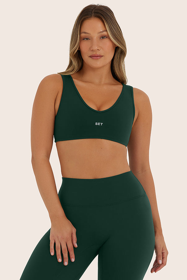 SPORTBODY® SPORTY DIP BRA - BEETLE