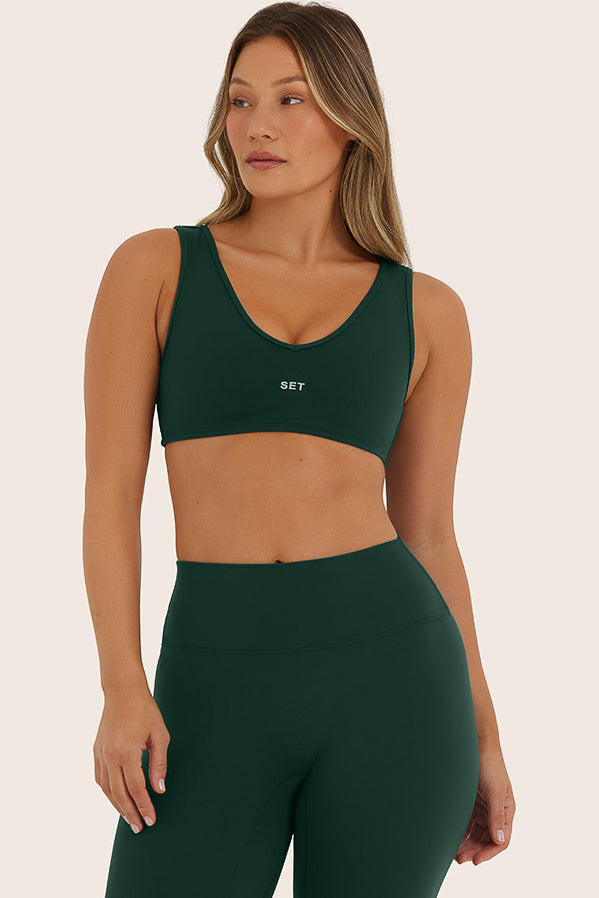 SPORTBODY® SPORTY DIP BRA - BEETLE