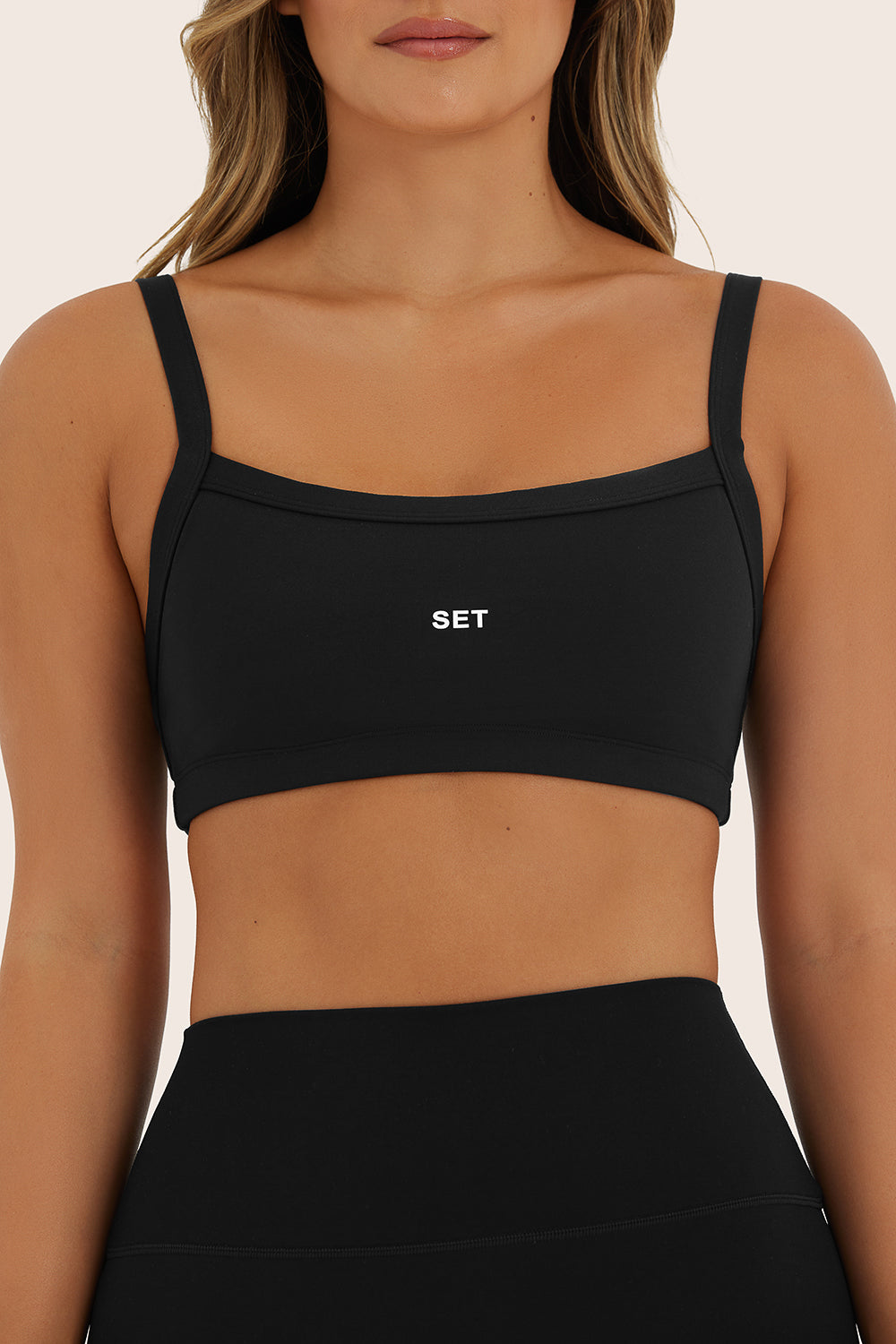 SPORTBODY® SPORTY SCOOP BRA - ONYX