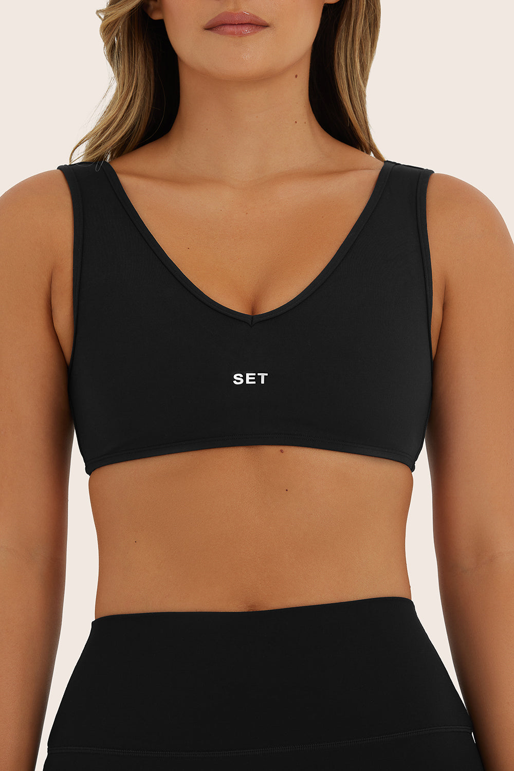 SPORTBODY® SPORTY DIP BRA - ONYX