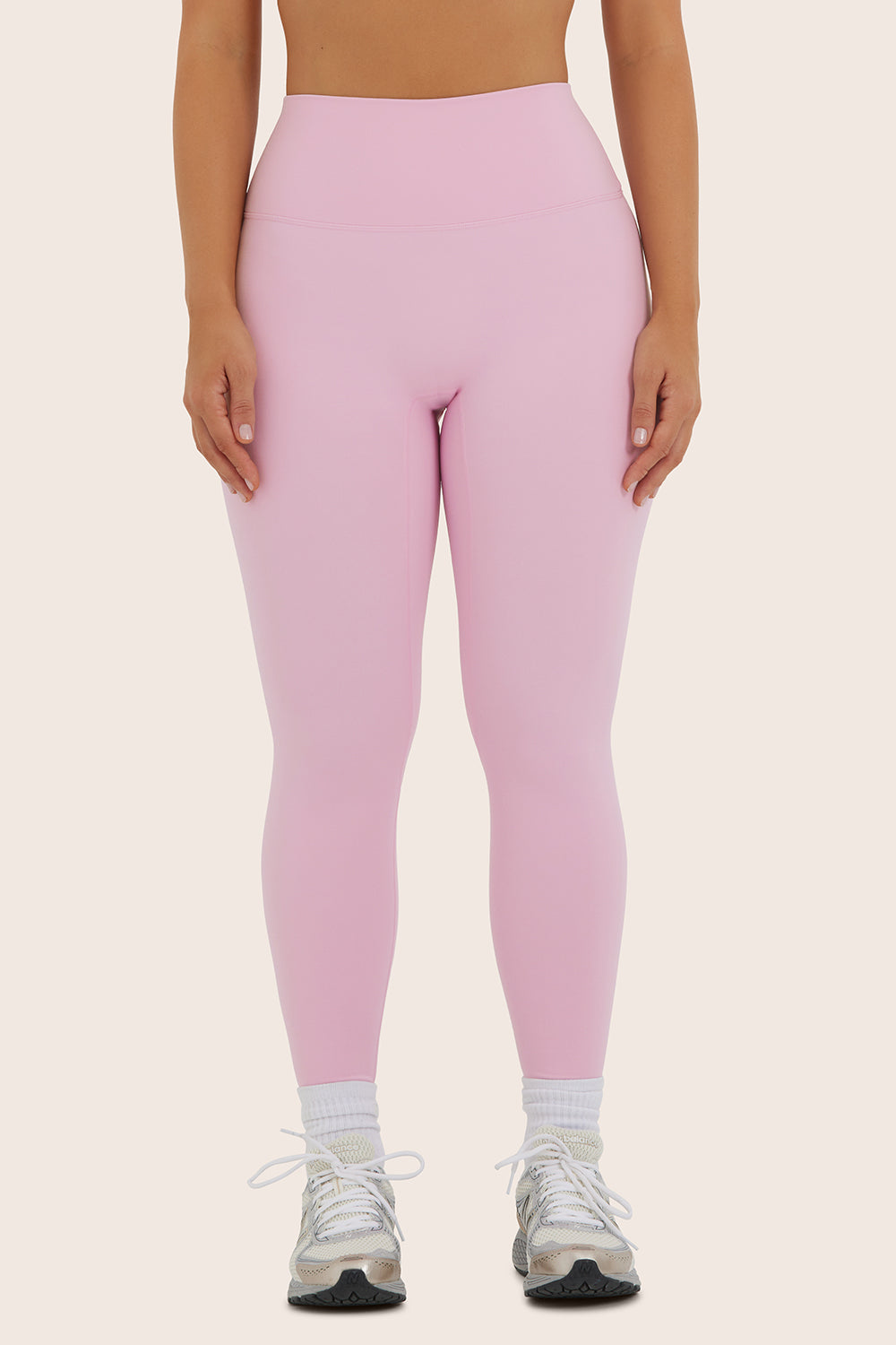 SPORTBODY® SPORTY HIGH-RISE LEGGINGS - PRIMROSE