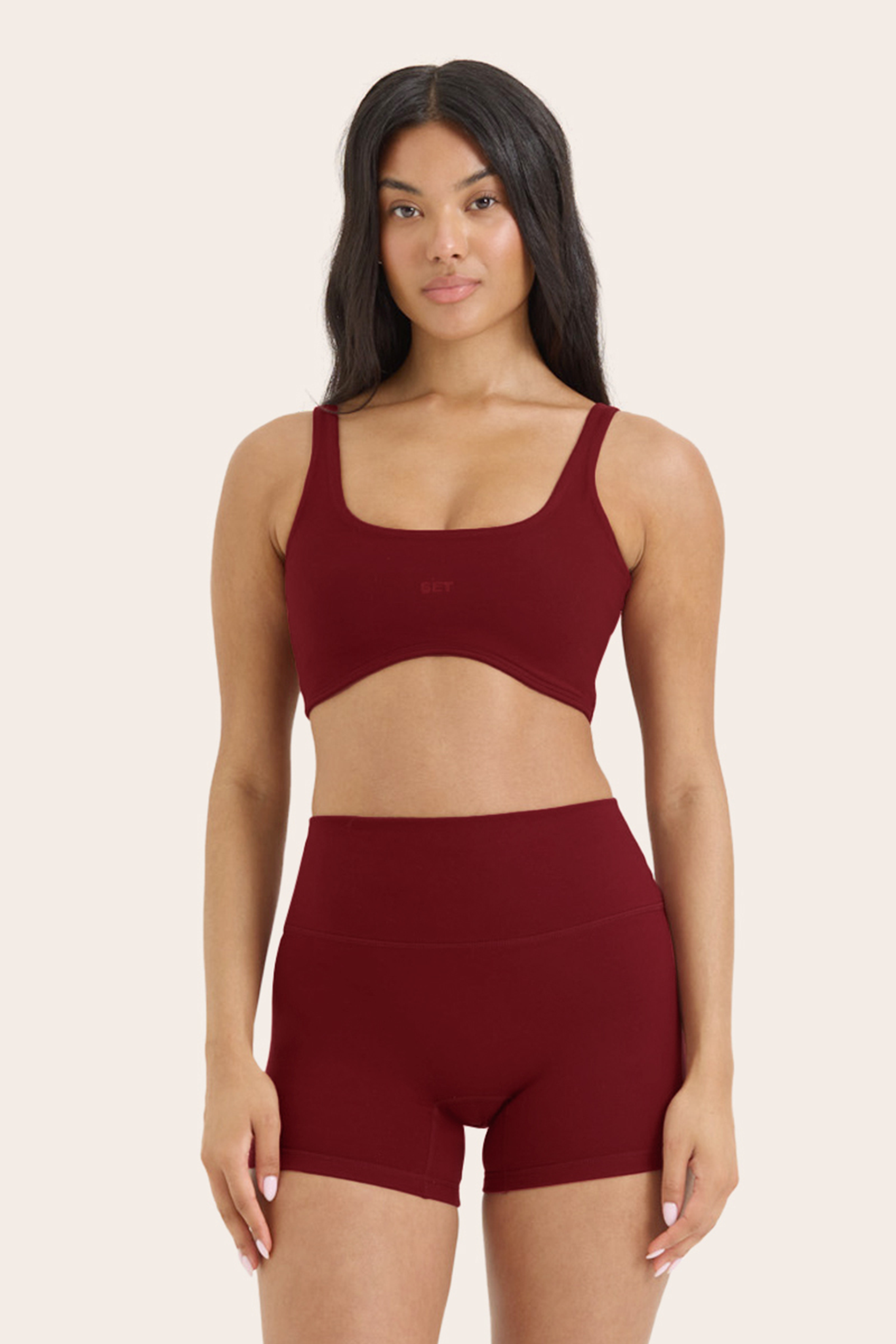 FORMCLOUD® CLOUD RISE BRA - CHERRY