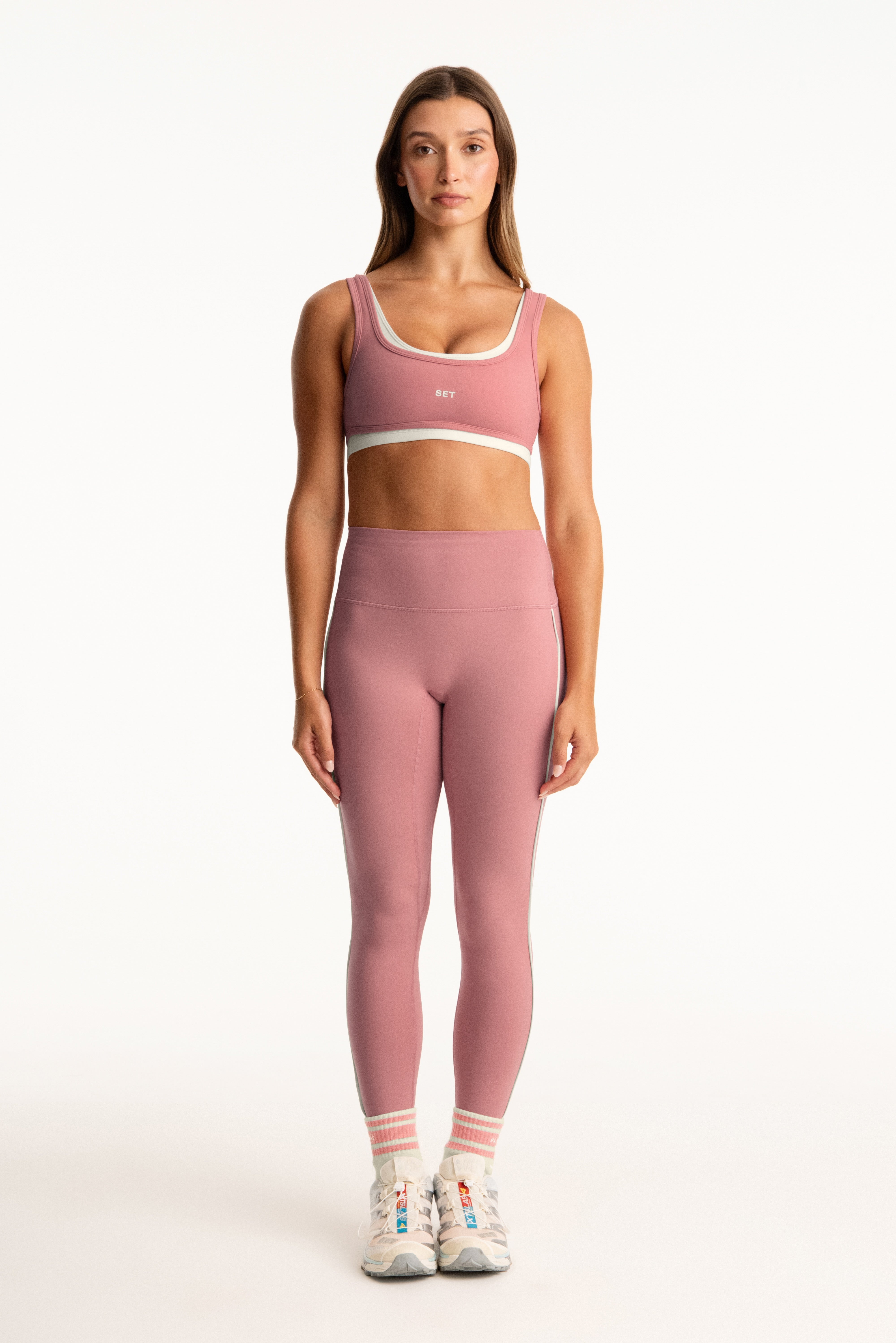 FORMCLOUD® CLOUD PARKE PIPE HIGH-RISE LEGGINGS - BAKED