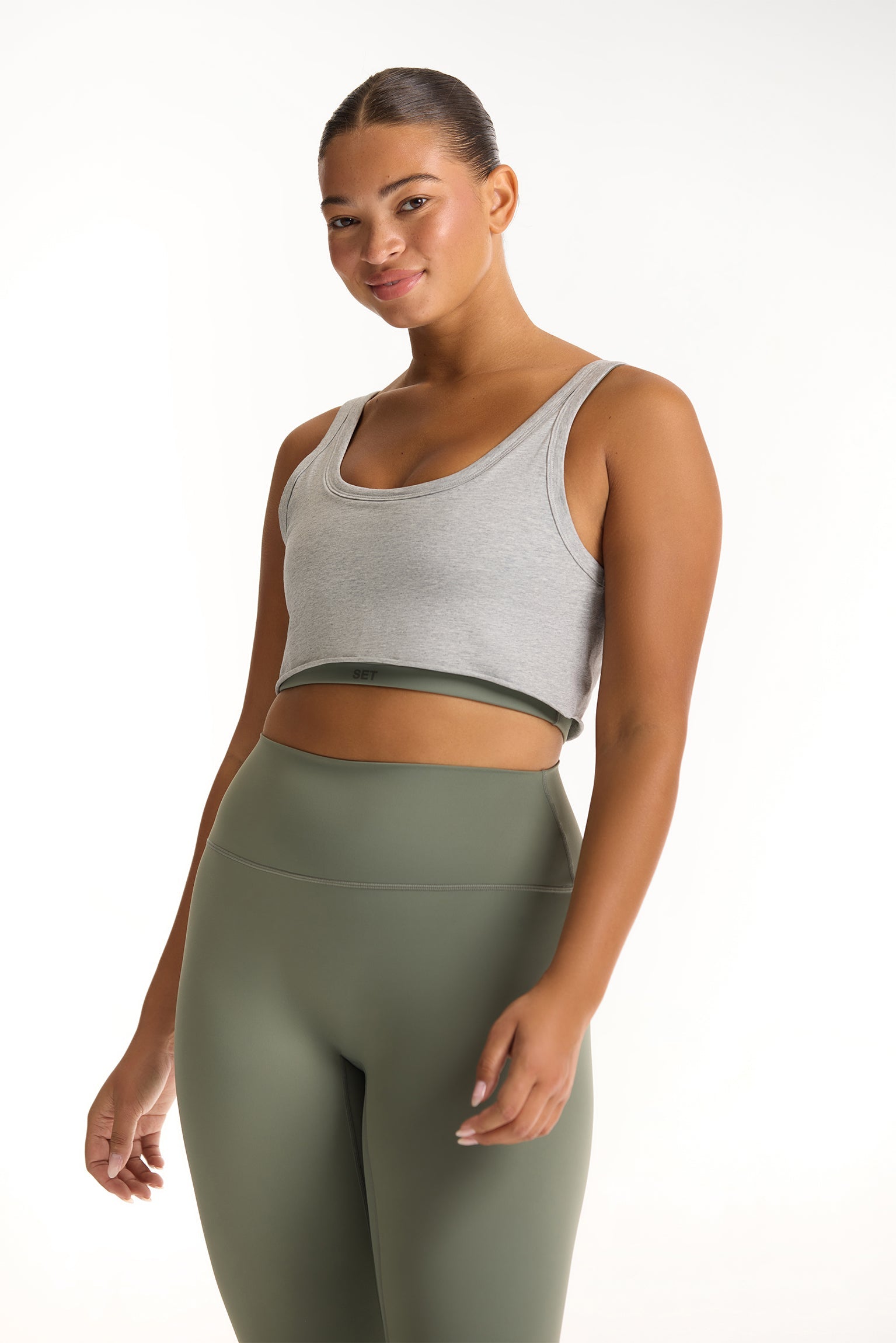 SPORTBODY® SPORTY ROSTER BRA - KELP