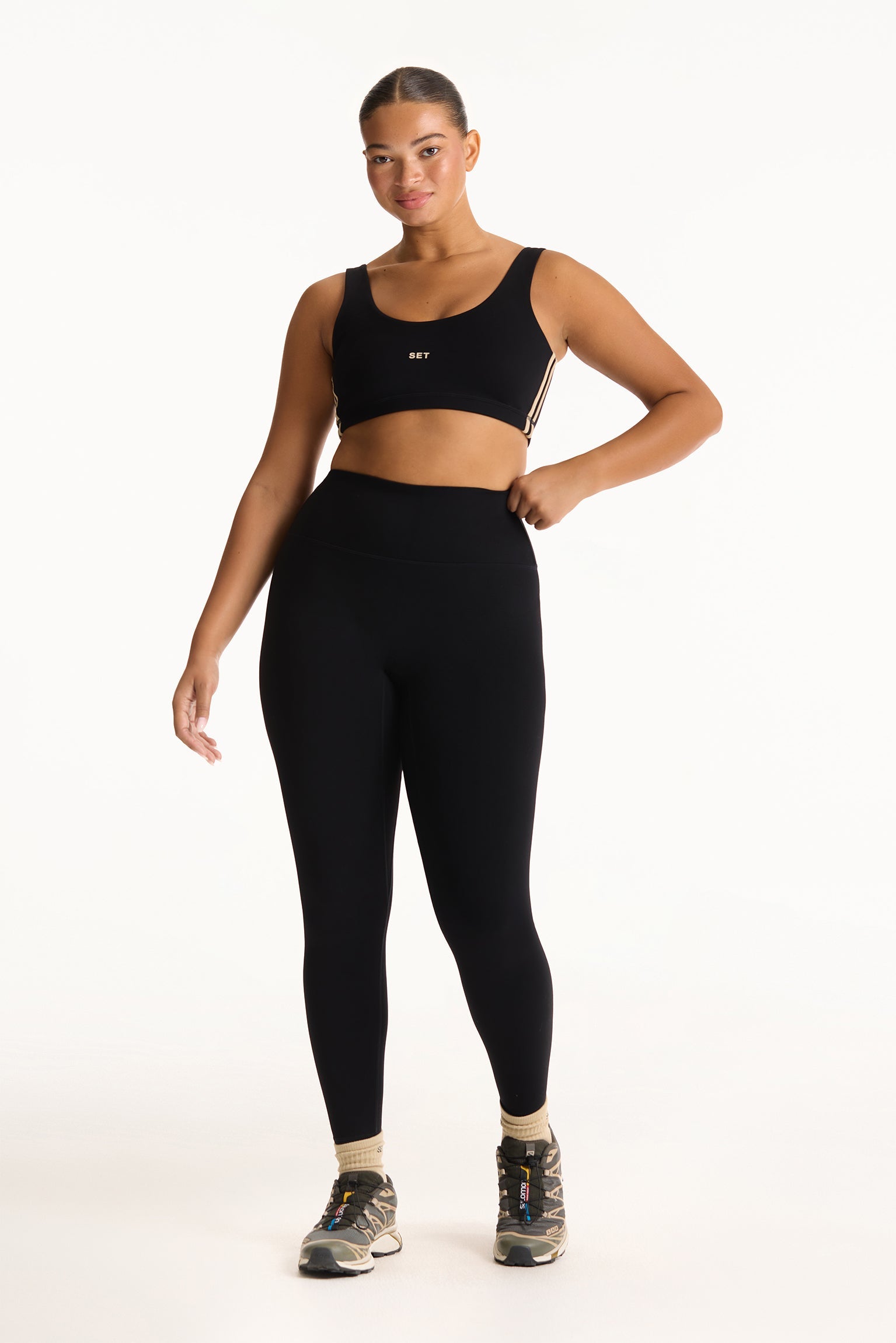 SPORTBODY® SPORTY HIGH-RISE LEGGINGS - MARLIN
