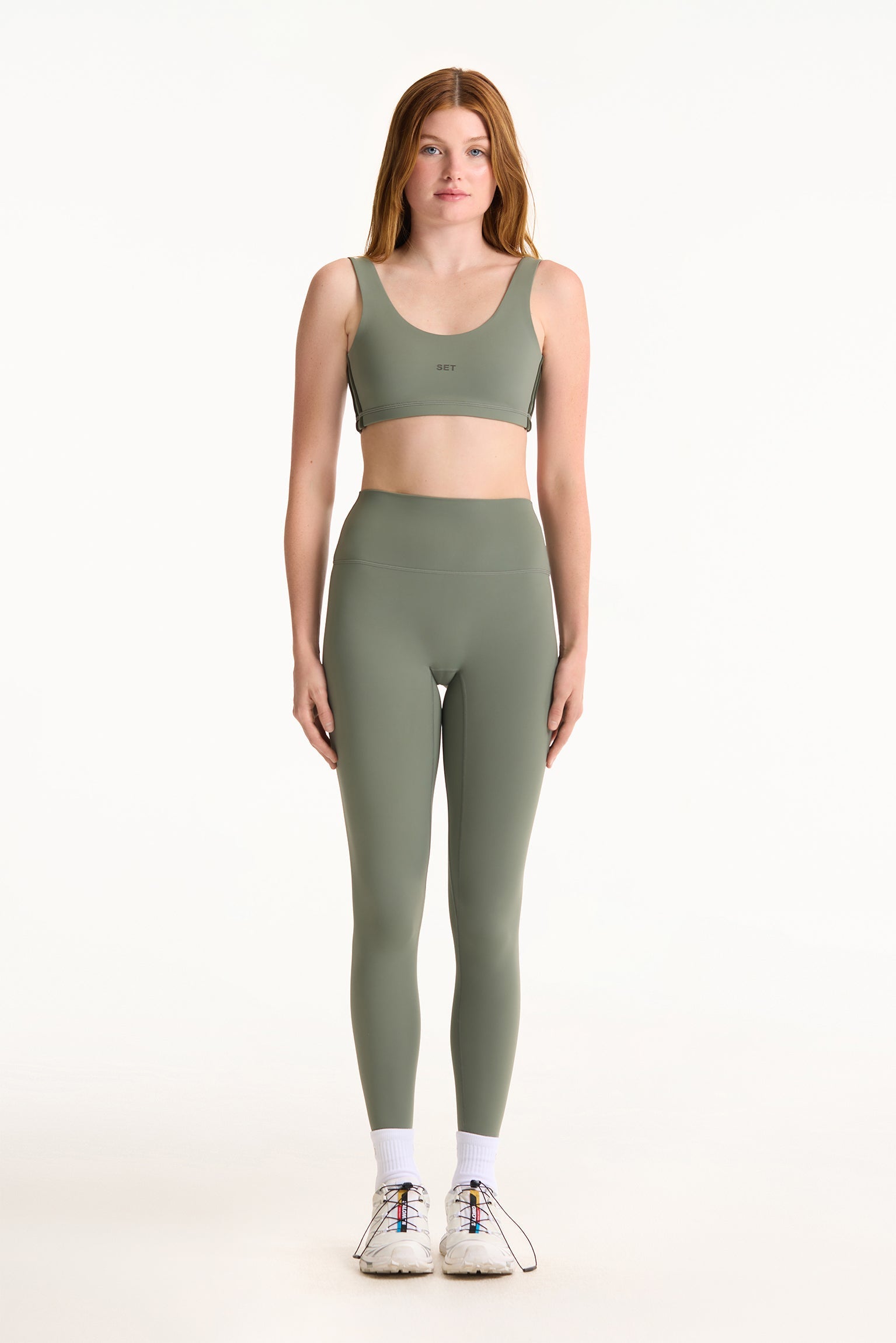 SPORTBODY® SPORTY DUO LIFT BRA - KELP