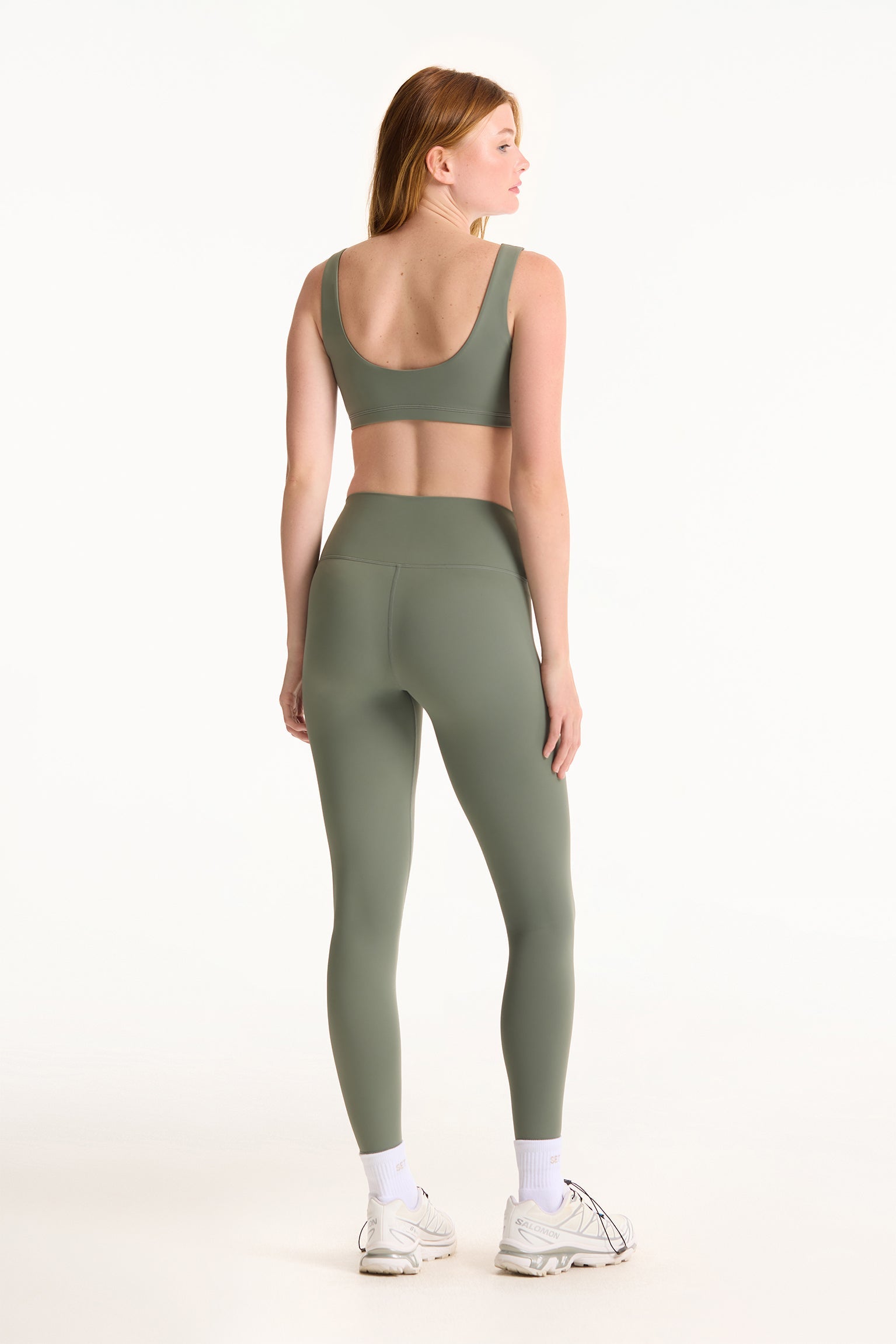 SPORTBODY® SPORTY DUO LIFT BRA - KELP