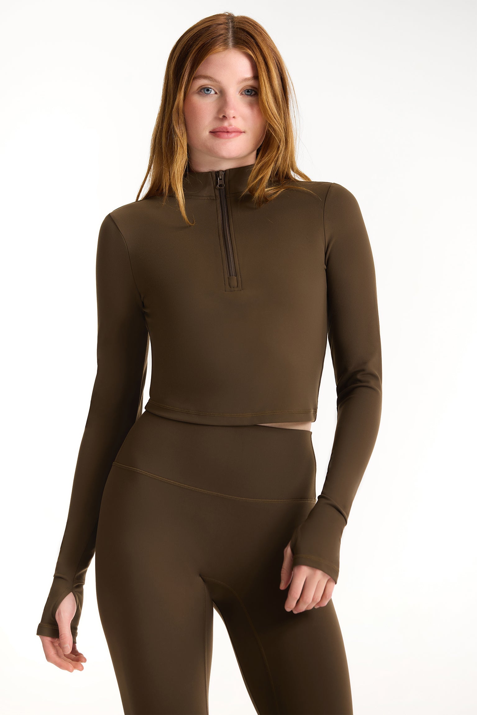 LUXFORM® LUX QUARTER ZIP - CEDAR