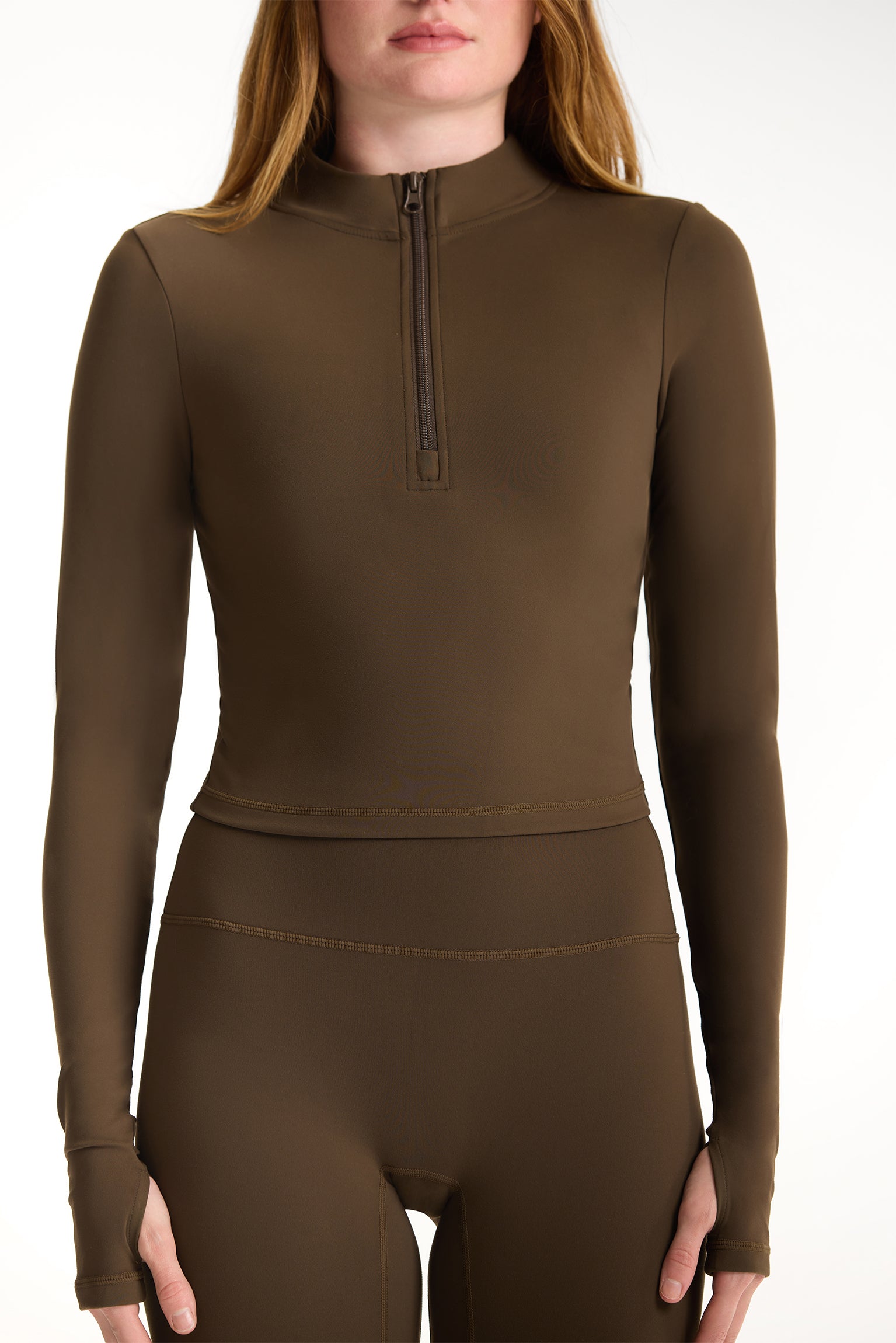 LUXFORM® LUX QUARTER ZIP - CEDAR