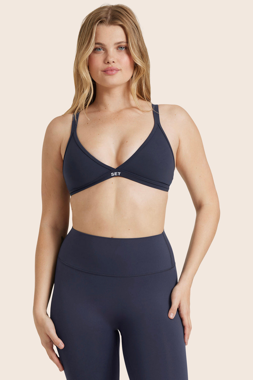 AIRLUXE™ BREATHE TRIANGLE BRA - SPADES