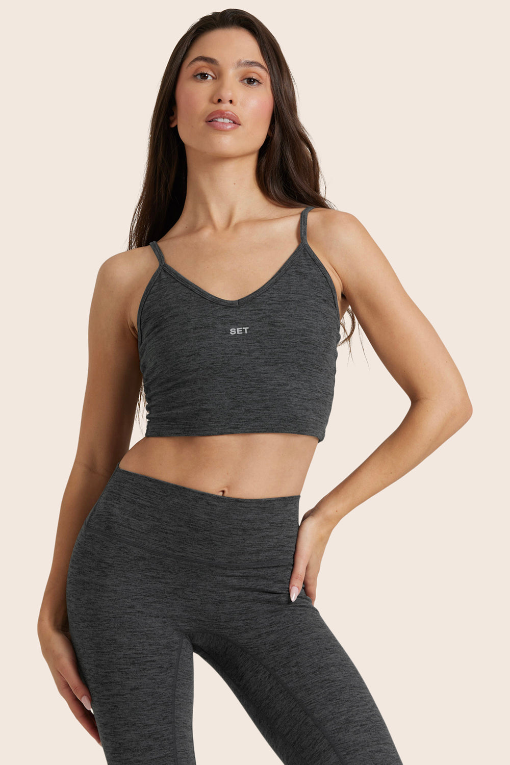 FORMCLOUD® CLOUD REP BRA - PEPPER HEATHER GREY
