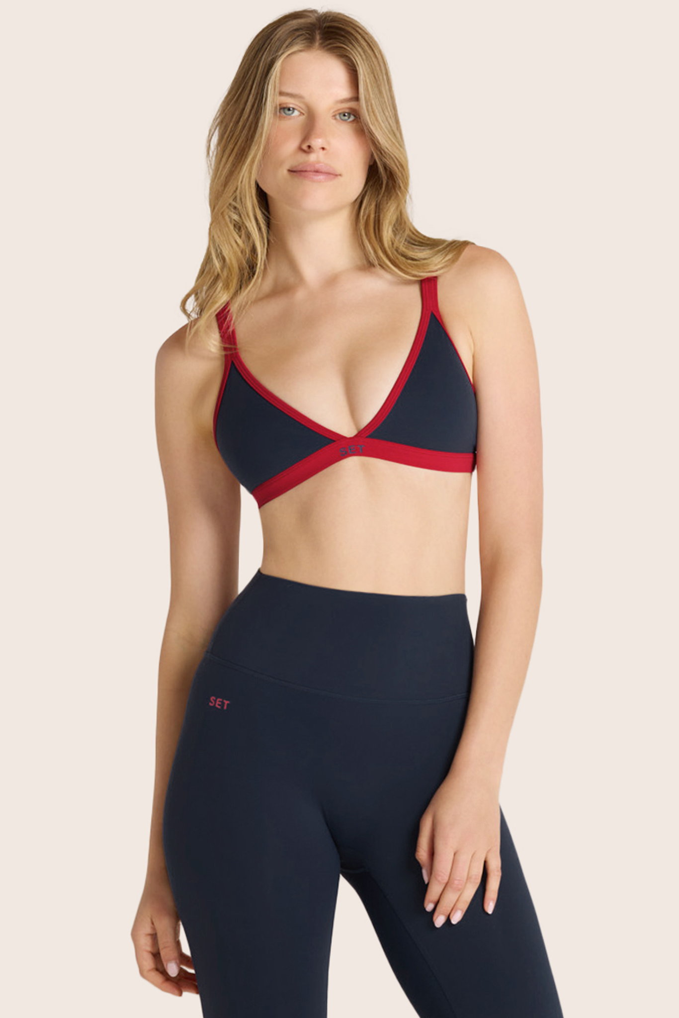 AIRLUXE™ BREATHE TRIANGLE BRA - ANCHOR